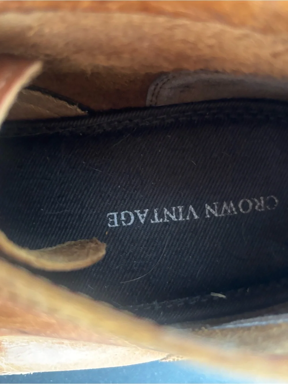Crown Vintage Brown Leather Chukka Boots